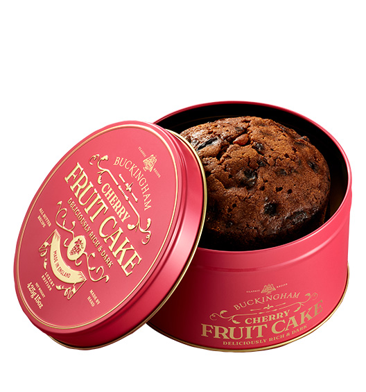 Englischer Früchtekuchen mit Kirschen